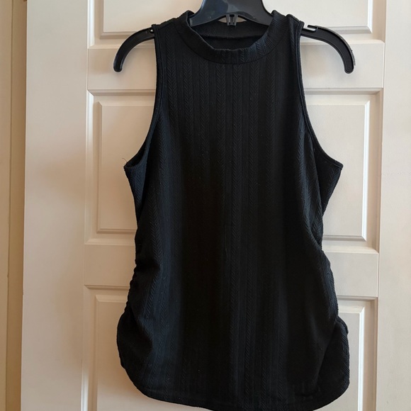 3 for $20 ⭐️ SHEIN Curve 0XL Black High-Neck Ribbed Tank Top - Picture 2 of 6